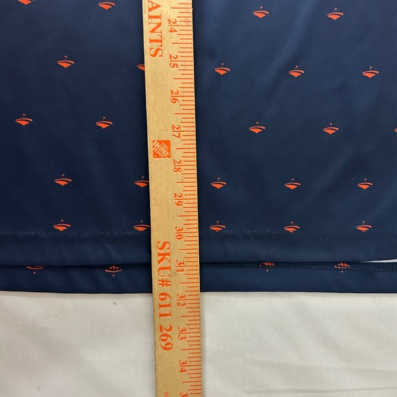 Level Wear Sz XL Poly Performance Blue Golf Houston Open MD Anderson Polo Shirt - Picture 8 of 10